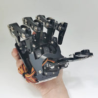 5 Dof Robotic Hand Claw Humanoid Robot Bionic Assembled Mechanical Manipulator Claw for Arduino UNO Programming Robot DIY Kit