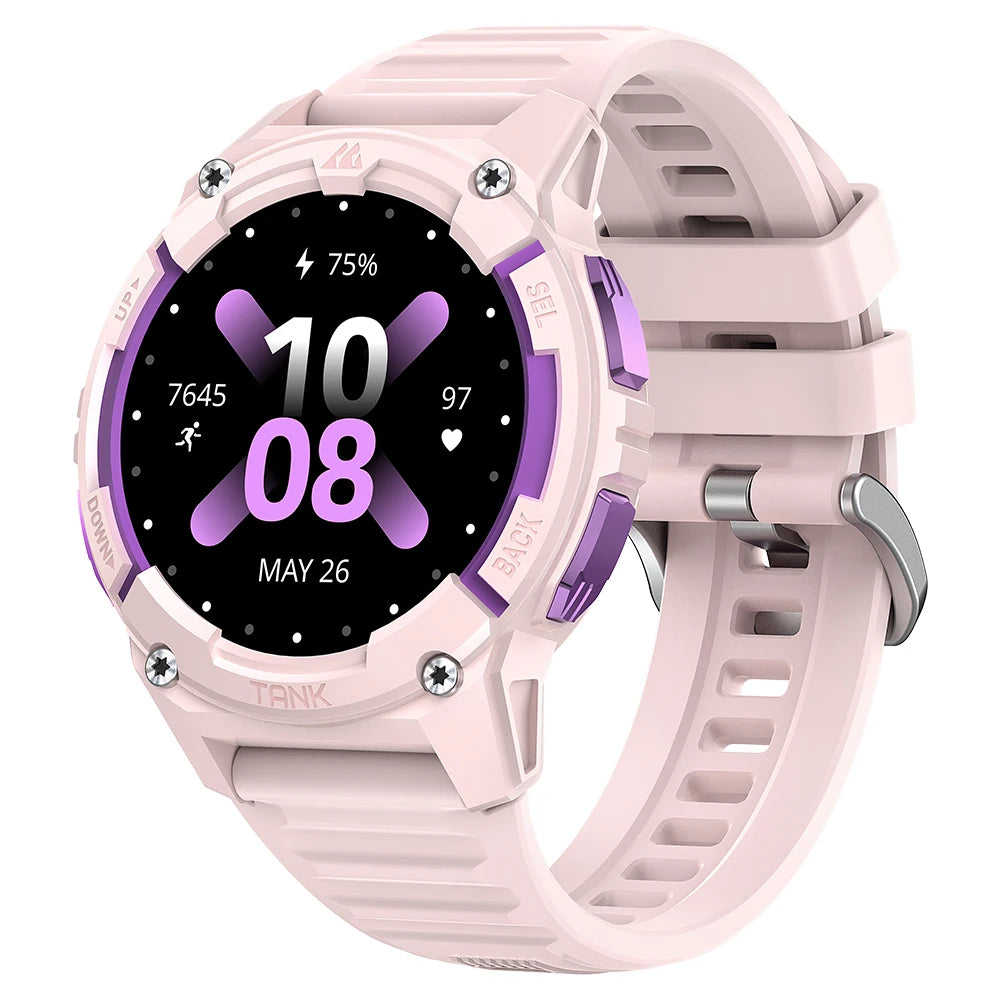 KOSPET TANK S2 GPS Smart Watch Women Compass Barometer Altimeter Bluetooth Call AI Assistant AMOLED IP69K Waterproof Smartwatch
