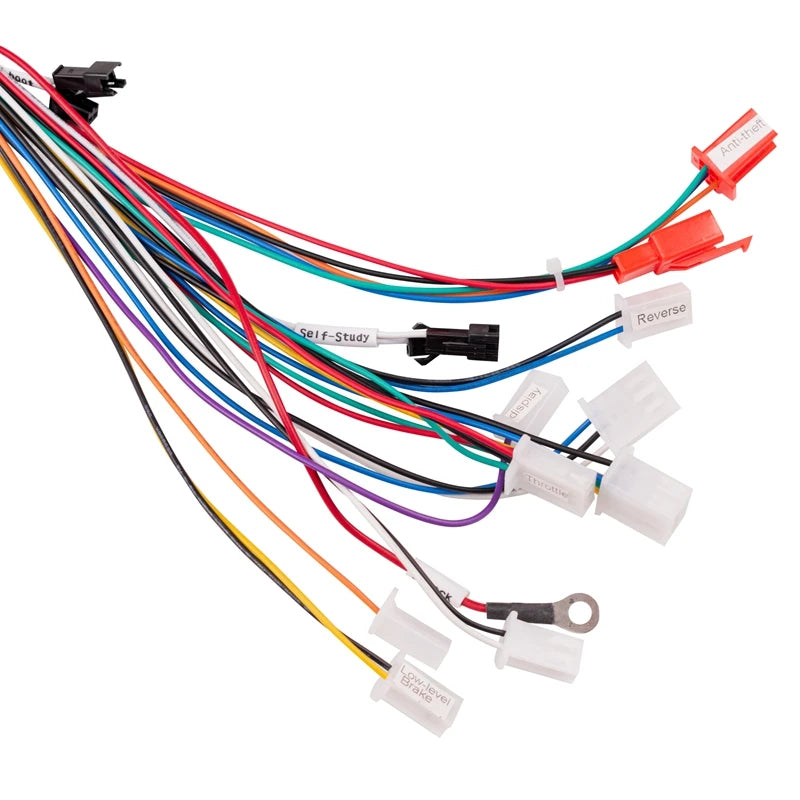 Hub Motor Controller 48V 60V 72V 3000W 24Mos 80A For Electric Bike E-Scooter Motorcycle Bldc Motor Controller 120V