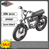 EMOKO C99 20 Inch Fat Tire Adult Electric Bicycle is 250w 48V 20ah Mountain Electric Bike and Outdoor Entertainment  E Bike