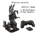 STEM For Arduino STM32 Bionic Robot Palm Hand Manipulator Open Source Code 5 Hands Educational Kit with Ps2/Somatosensory Gloves