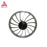 20x2.125 Inch Bicycle Aluminum Front Wheel Rim With Drum Brake for Electric Bicycle Light Tricycle Quadricycle