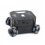 4WD Omni Wheel Robot Car Robotic Arm Chassis Obstacle Avoidance Ps2 Handle RC Car for Arduino Robot Kit UNO Programmable Robot