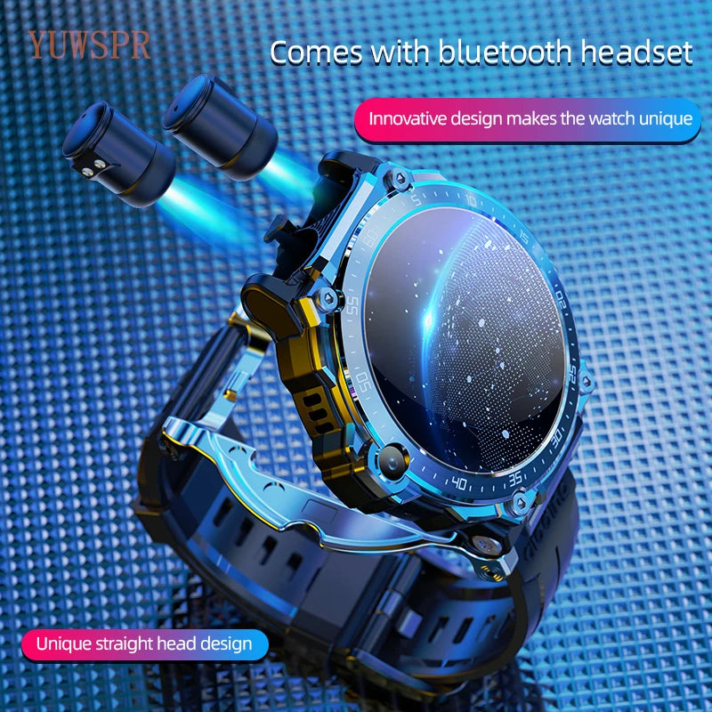 4GB+64GB Smart Phone Watch In-built Headset GPS WiFi Positioning HR&BP ECG Healthy Monitor Music Video Player Smartwatch Y7