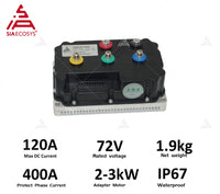 New Arrival SiAECOSYS Programmable SIAYQ72120 72V 120A 100KPH Controller with TFT 750C display for High Power E-scooter Bike