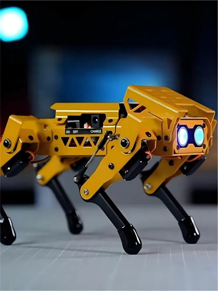 ESP32 Quadruped AI Robot Dog Mechdog Visual Bionic Robotics Kit For Arduino for Python for Graphical Programmiable Robotic Dog