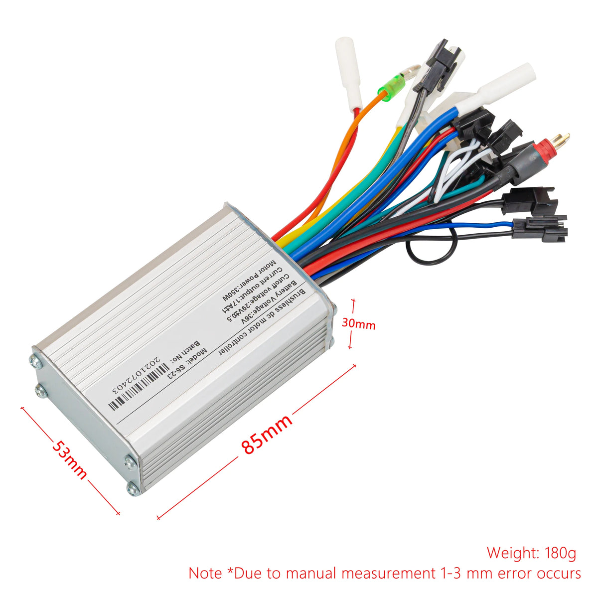 24V/36V/48V 250W Ebike Brushless Controller Part With Lcd Display S830 Electric Bike Conversion Kit
