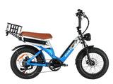 USA Stock 2000W30Ah Dual Motor ebike Electric Bike 100+ Mile,Dual Battery 20 inch Fat Tire Delivery Electric Bicycle  e-bike