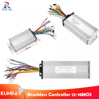 KUNRAY Speed Controller for Brushless Motor 12-18Mosfet 1000W 2500W DC Brushless Controller E-Bike Electric Scooter Accessories