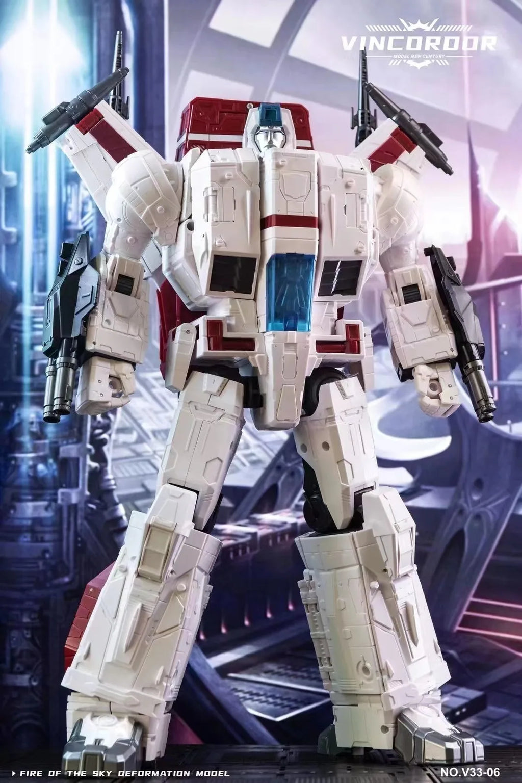 Transformation V3306 V33-06 Vincoroor Jetfire Skyfire Siege Series Ko Mp57 Mp-57 Oversion Version Action Figure Robot Toys Gifts
