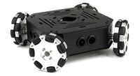 4WD Robot Car Chassis With Omni Wheel Support Obstacle Avoidance RC Car for Arduino Robot DIY Kit Ps2 Programmmable Robot Kit