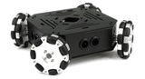 4WD Robot Car Chassis With Omni Wheel Support Obstacle Avoidance RC Car for Arduino Robot DIY Kit Ps2 Programmmable Robot Kit