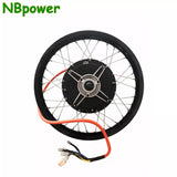 QS 72V 5000W 200mm Dropout Ebike Brushless Hub Motor Wheel Max Speed 90-100km/h Motorcycle Wheel Electric Bicycle Motor Wheel