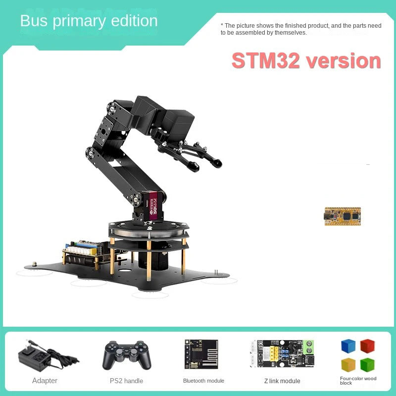 6 DOF Robotic Arm with Metal Claw MG996R 180 Degree Rotating Base for STM32/For Arduino Robot DIY Kit Programmable Robot Arm