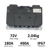 SIAECOSYS SIAYQ72180 with CAN Programmable Electric Motorcycle Controller 72V 180A for High Power Motor
