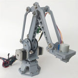 3D Printing High Precision 4-axis Stepping Robot Arm For Arduino UNO Robot DIY Kit Compatible CNC Driver Stepper Claw Clamp Kit
