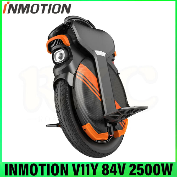 Inmotion V11Y 84V 1500Wh Smart BMS Battery V11Y 2500W 7KW Peak High-Torque Motor 85mm Suspension Street tire Electric Unicycle
