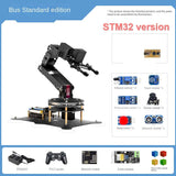6 DOF Robotic Arm with Metal Claw MG996R 180 Degree Rotating Base for STM32/For Arduino Robot DIY Kit Programmable Robot Arm
