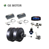 QSMOTOR 12*5inch 5000W 72V 90kph 2wd Single Shaft Hub Motor controller Electric Car Conversion Kit for Electric ATV Car