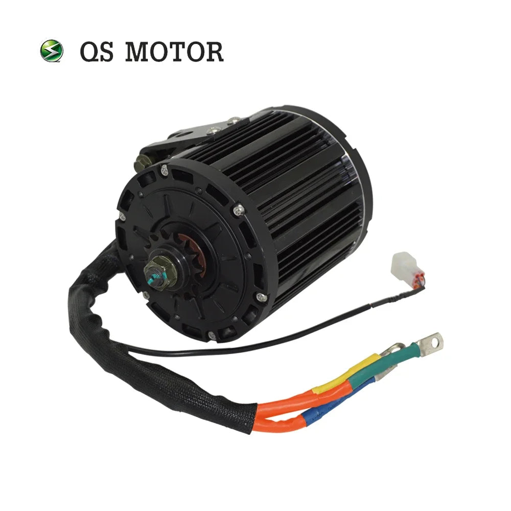QSMOTOR QS138 90H 4000W 7500W 72V Mid Drive Motor IPM PMSM 100KPH for Electric Motorcycle ATV