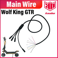 KAABO Wolf King GTR Main Wire 1 Head To 1 Pins Wolf King GTR Main Line 4 Heads 9 Pins Wire harness 4 Heads 6 Pins Scooter Parts