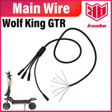 KAABO Wolf King GTR Main Wire 1 Head To 1 Pins Wolf King GTR Main Line 4 Heads 9 Pins Wire harness 4 Heads 6 Pins Scooter Parts