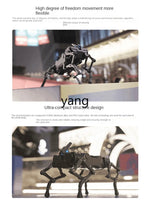 CX AI Artificial Intelligence Robot Programming Mechanical Dog 12 Degrees of Freedom Face Recognition
