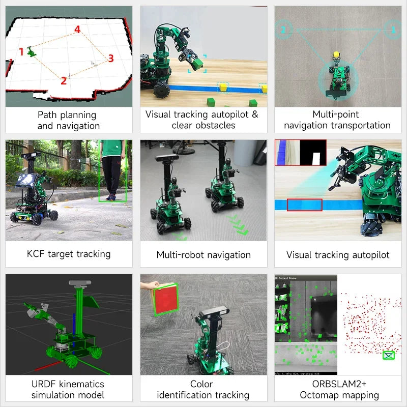 Yahboom ROSMASTER X3 PLUS programmable robots compatible with ROS ROS2 for Raspberry Pi 5