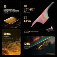 XREAL One Portable Intelligent AR Glasses 3DoF Hover Space Calculation X1 Chip VisionPro Low Latency Customized AI Glasses