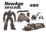 In Stock NewAge NA XM2 XM-02 DUEL Fuel Tank Car Transformation Robot Action Figure