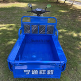 Electric tricycle adult family freight car to pick up and drop off children