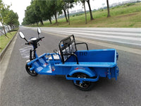 Electric tricycle load small freight flatbed