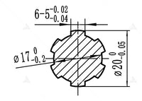 QSMOTOR 420 10T Chain Sprocket For QS138 V1 or V2 Mid Drive Motor