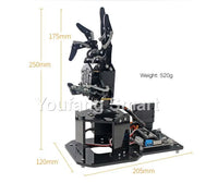 STEM For Arduino STM32 Bionic Robot Palm Hand Manipulator Open Source Code 5 Hands Educational Kit with Ps2/Somatosensory Gloves