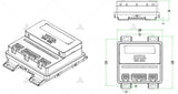 SiAECOSYS/VOTOL Programmable EM30sp 72V 32A 40KPH Controller for  Electric Scooter Bike