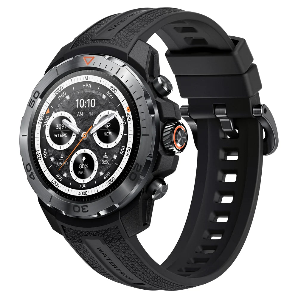 Mibro GS Explorer Smartwatch Rugged Military Grade UHD Screen Altimeter Barometer Compass GPS 10ATM Sports Smart Watch for Men