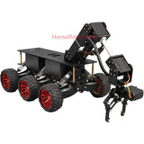 6WD PS2 Model Airplane Remote Control Off-road Shock Absorber Robot Car Robotic Arm Intelligent Car Chassis For Arduino