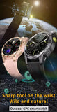 Gaines NX18 Pro Smart Watch Amoled Screen Men Outdoor GPS Sports Tracke Compass Bluetooth Call 400mAh Long Standby Smartwatch
