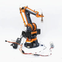 4-axis Stepper Robot Arm High Precision 3D Printing Arm For Arduino Robot DIY Kit with Suction Cup CNC Driver Programmable Robot
