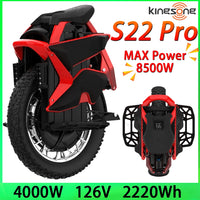 Kingsong S22 PRO Unicycle Eagle KS-S22 Pro EUC Electric Wheel Balance Smart S22 126V 2220Wh 4000W 70km/h 20inch Monocycle