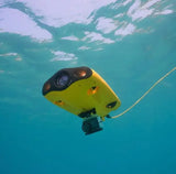 Gladius Mini S Underwater drone robot with a 4K UHD camera dive to 100m depth for exploring magnificent underwater world