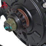 QSMOTOR QS138 90H 4000W 7500W 72V Mid Drive Motor IPM PMSM 100KPH for Electric Motorcycle ATV