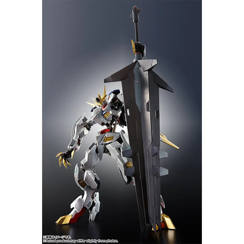 Bandai Metal Robot Spirits Side Ms Gundam Barbatos Lupus Rex Limited Color Edition 15Cm Original Action Figure Model Toy Gift