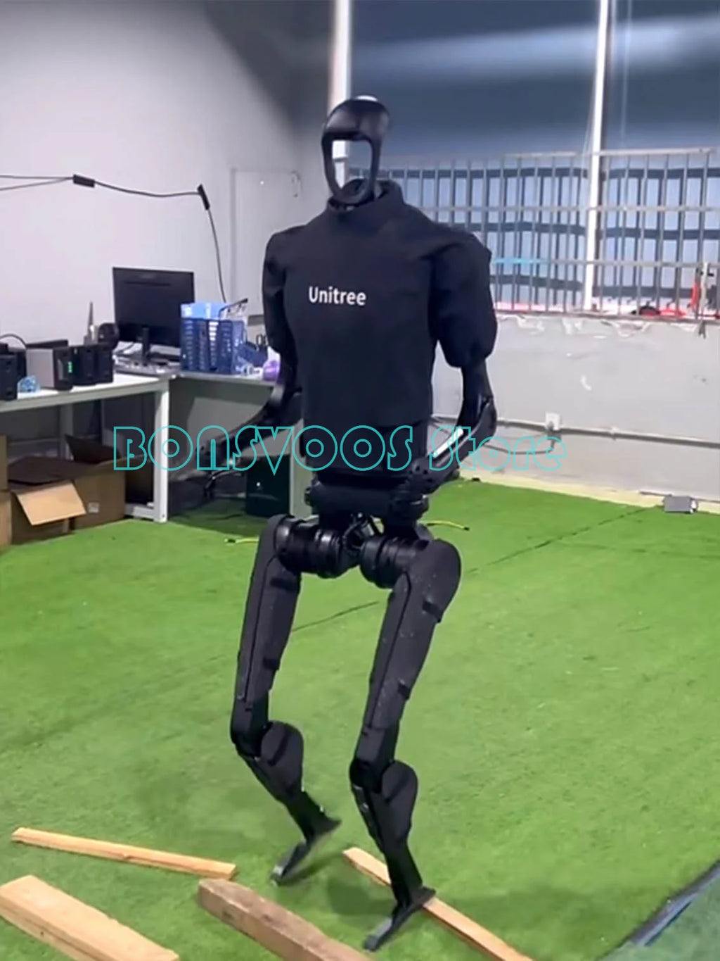 Unitree H1 universal humanoid robot is the world's most powerfull humanoid robot with near-kinetic performance
