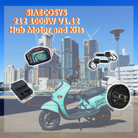 New update QS Motor 10x2.15inch 212 1000W 30H E-Scooter In-Wheel Hub Motor hot sale version