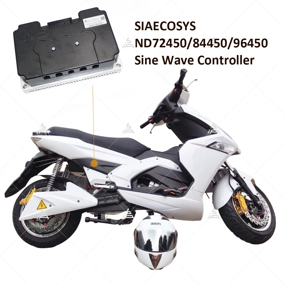 Discount Sale！ND72450 Fardriver Controller 450A Intelligent Electric Motorcycle Controller SiAECOSYS ebike Accessories Bluetooth