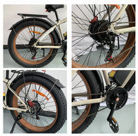 Zeegr F1 single l000w Electric Bike  Fat Tire electric bicycle full suspension Ebike With 48v16ah Lithium Battery electric bike