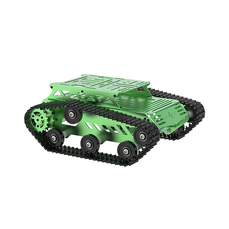 5KG Load Metal Tank Chassis with 8V DC Encoder Motor Intelligent Car Tracked Vehicle ROS Chassis Robot Chassis Metal Motor
