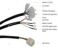 SiAECOSYS/VOTOL Programmable EM70SP Motor Controller For Electric Scooter E-Motorcycle