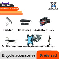 Powerful SMLRO S11 1000W Folding Ebike Convenient and Durable Aluminum Alloy Fat Electric Bicycle for Men and Women